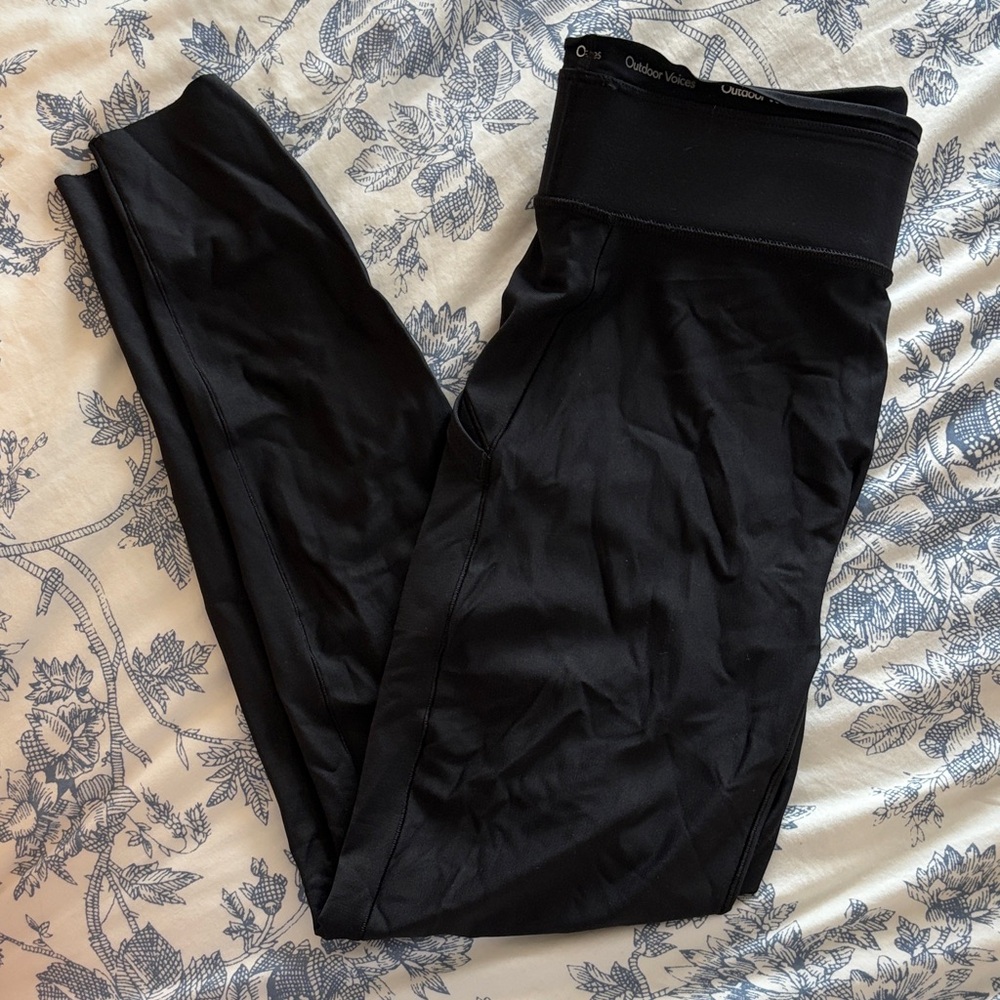 Outdoor Voices Black Performance Leggings